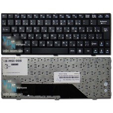 Клавиатура для ноутбука MSI Wind U100, U110, U120, U130